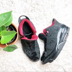 Air Jordan Dub Zero Bred" colorway